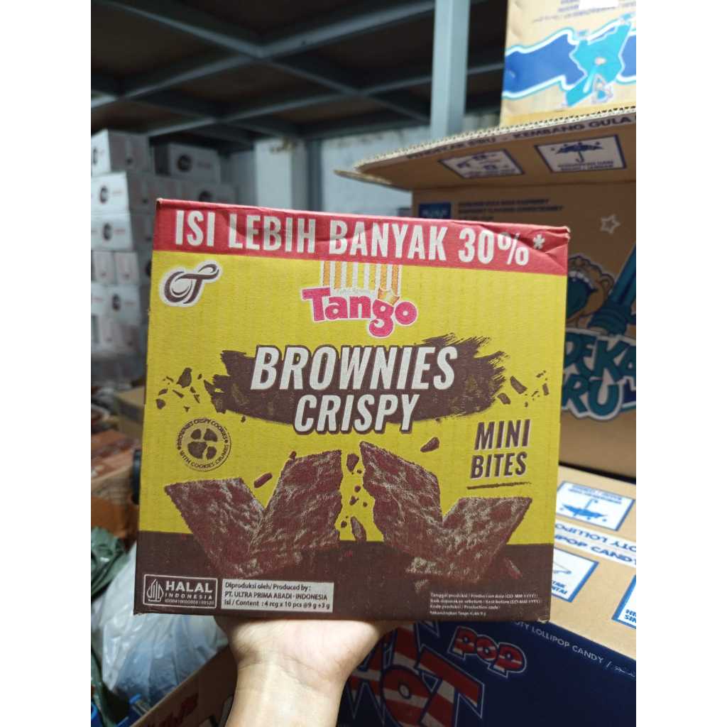 

Tango Brownies Crispy Dus isi 40 bungkus