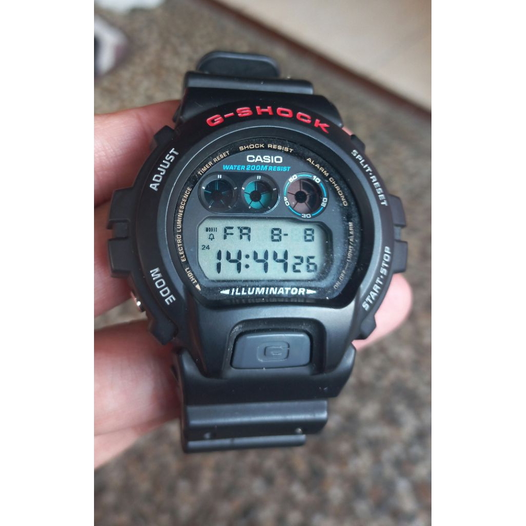 Casio G-Shock DW-6900 foxfire Second/Bekas/Preloved