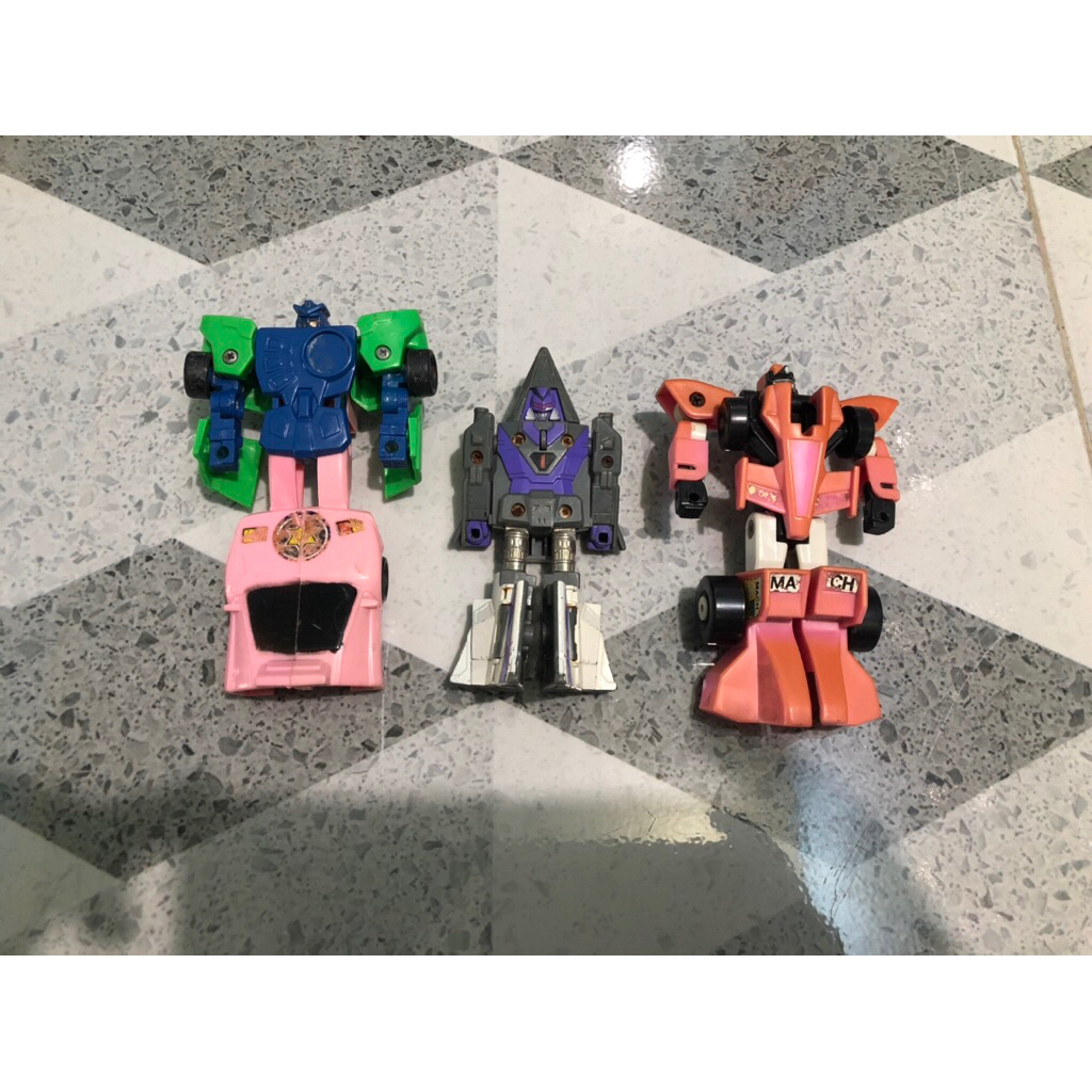 Mainan robot jadul 90an set