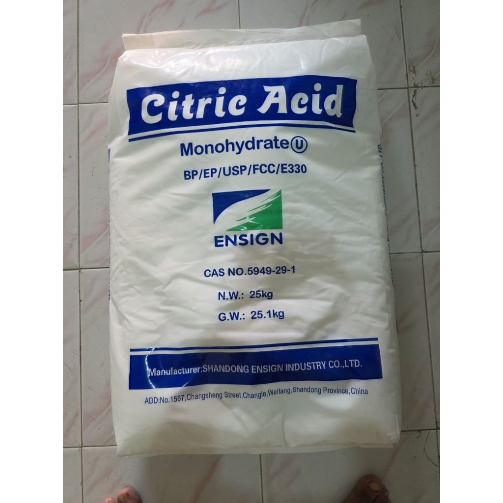 CITRIC ACID/CITRUN/PEMBERSIH @25kg