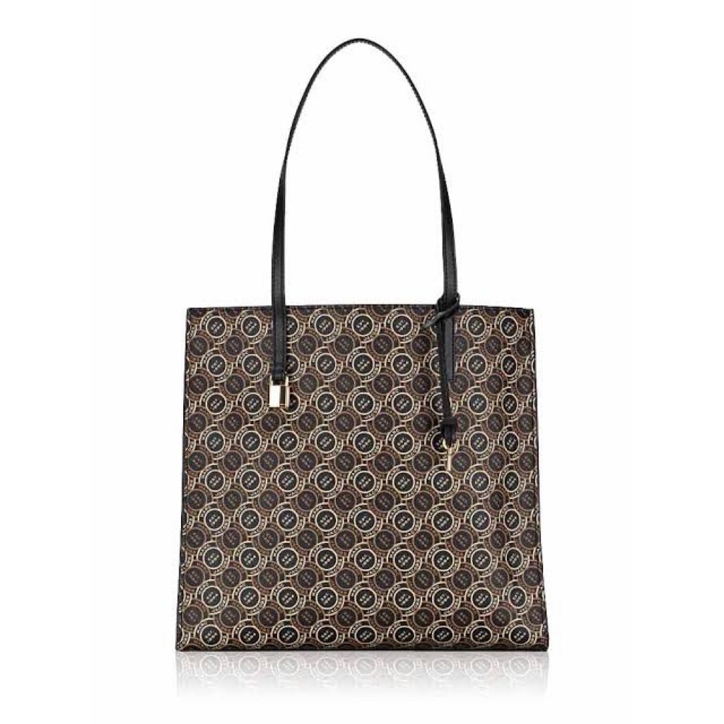 Tas MJ Grind Large Tote Bag Signature Black Multi AUTHENTIC