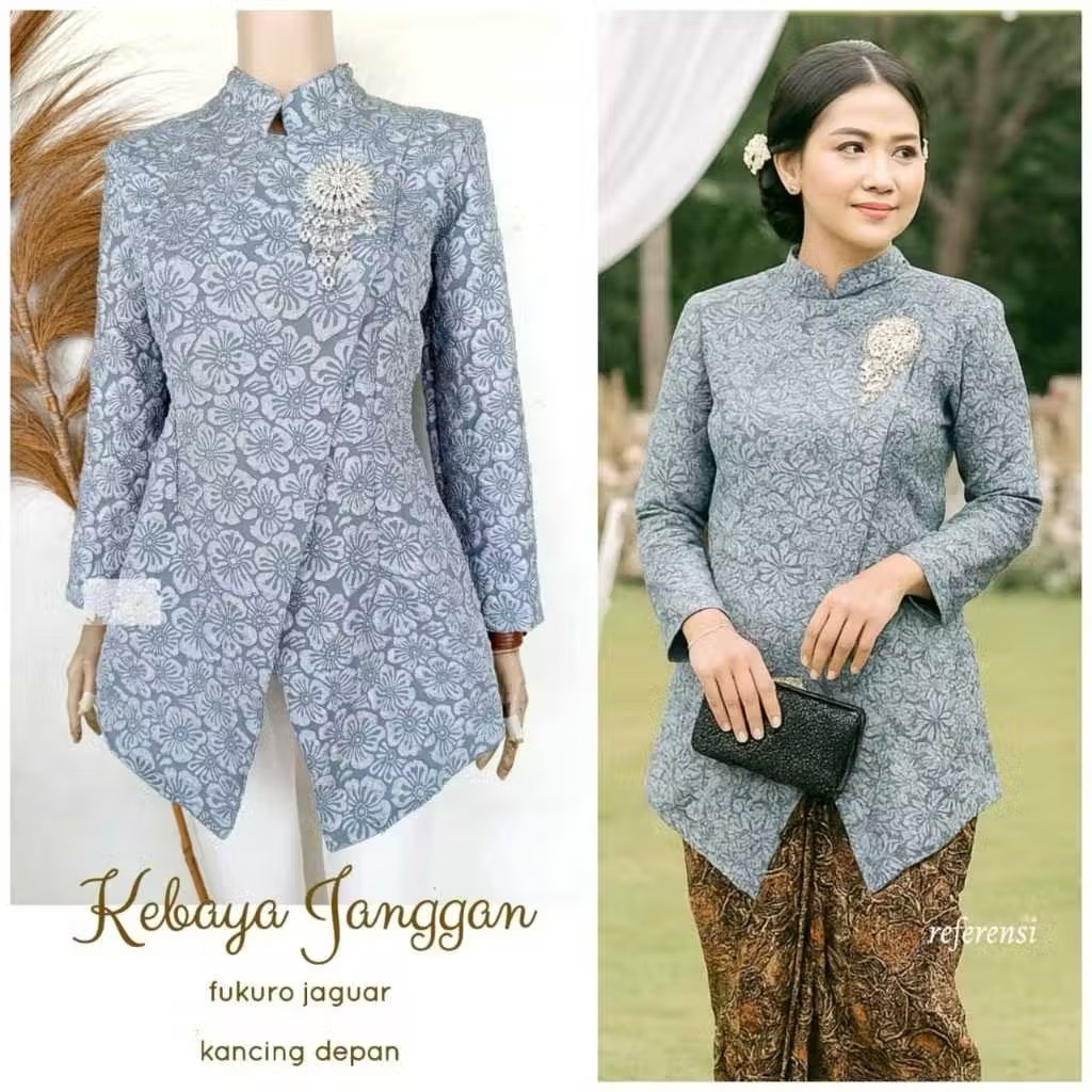 Sale Terbaru Atasan Kebaya Janggan Modern Kebaya Kondangan Outfit Wisuda Lamaran Tunangan Kekinian