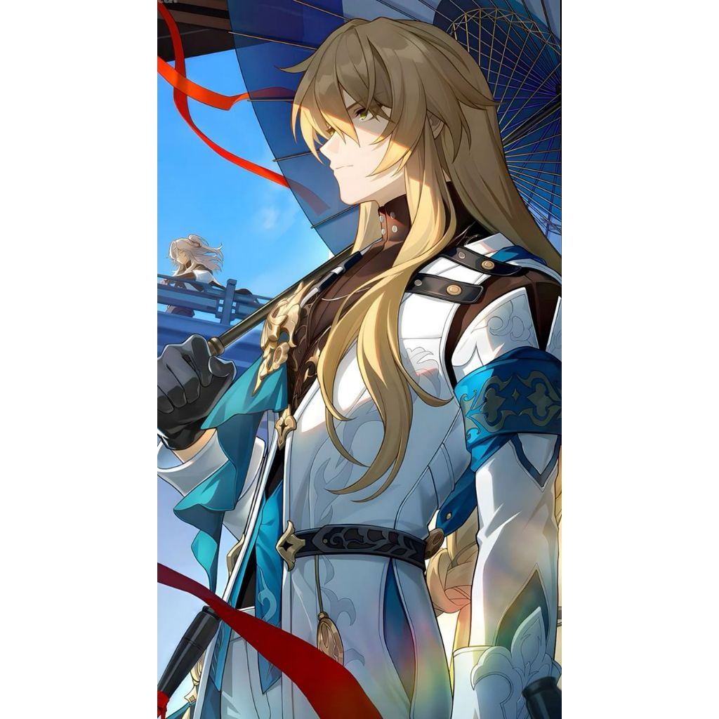 WTS costum loucha hsr size L fit XL brand wudu up + acc 3d