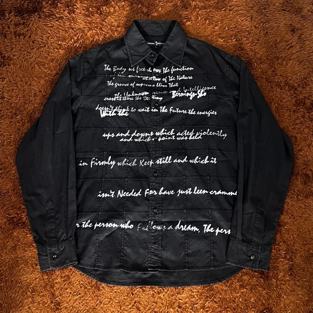 Bernings Sho Poem Gothic Shirt Kemeja