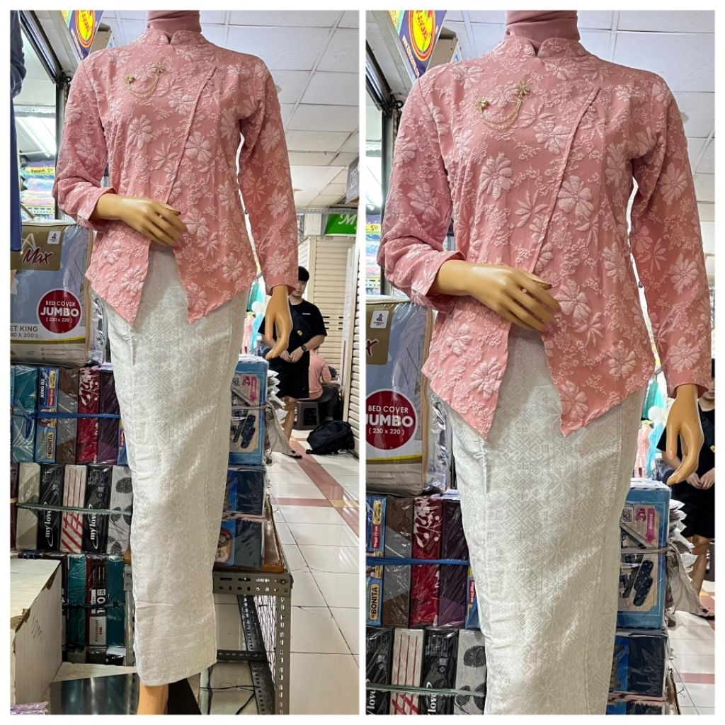 KEBAYA JANGGAN JAGUAR/KEBAYA MODERN/KEBAYA WISUDA/ATASAN WANITA/SERAGAM PESTA