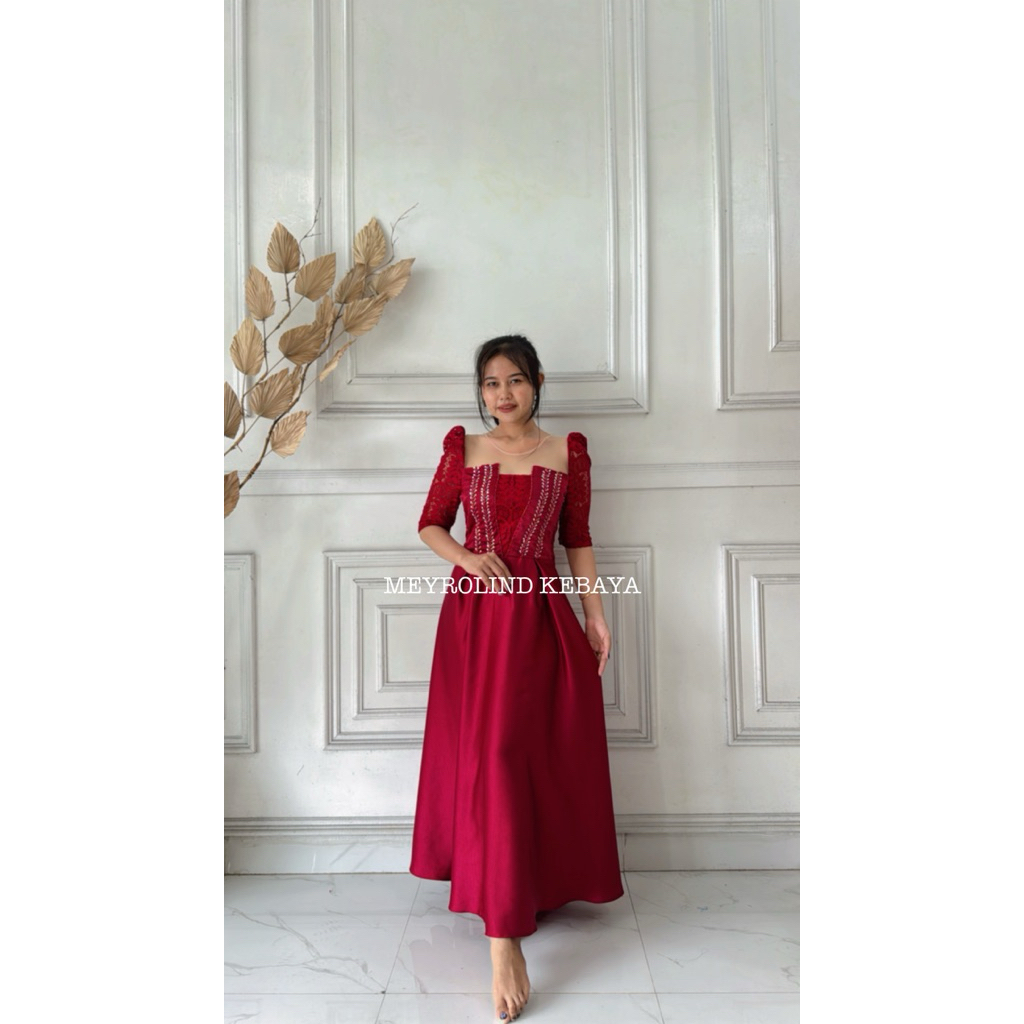 LONGDRESS KEBAYA / MEYROLIND KEBAYA / CUSTOM DRESS / JAHIT / KEBAYA PREMIUM