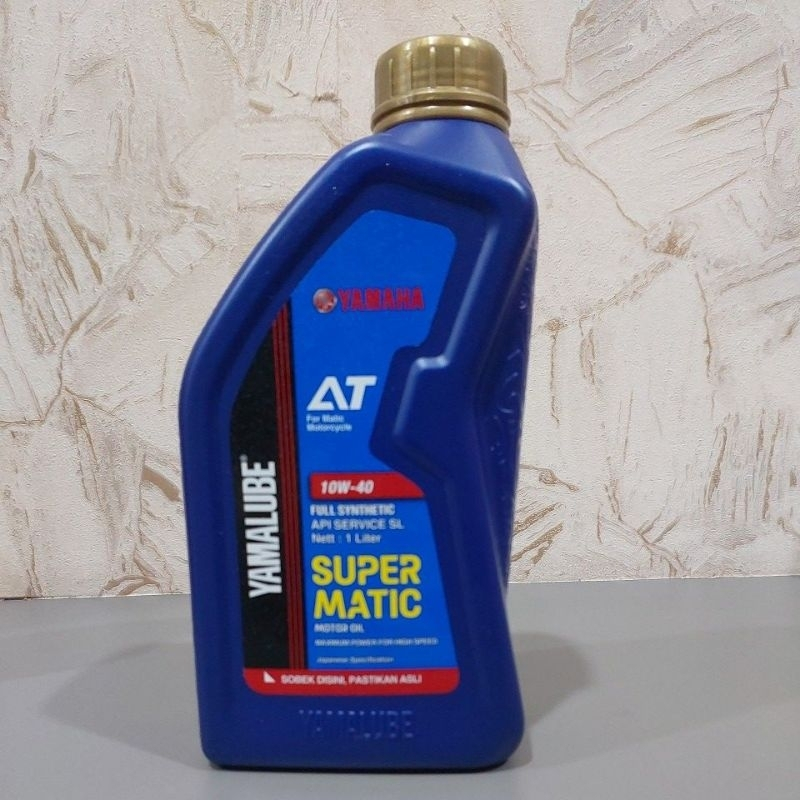 SALE - OLI YAMALUBE SUPER MATIC 1 L UNTUK MOTOR YAMAHA MATIC NMAX AEROX LEXI FREEGO