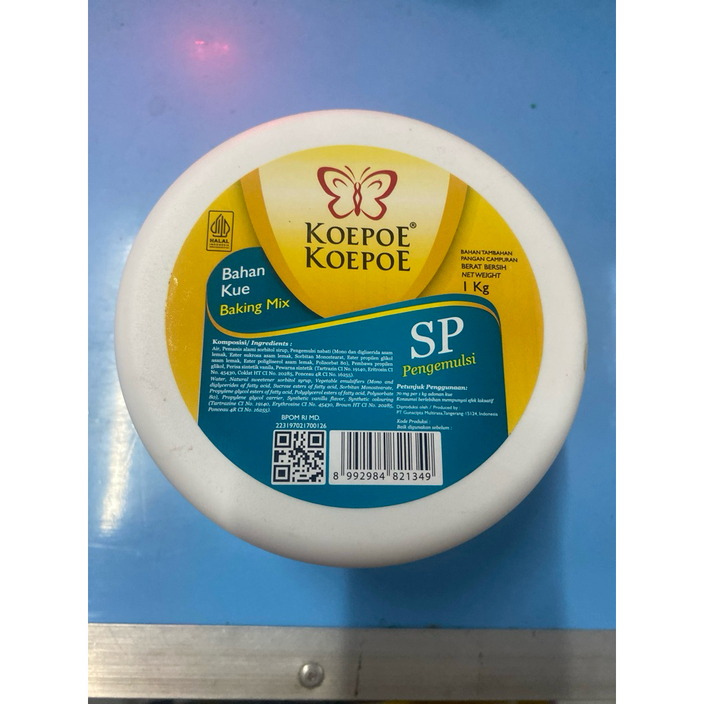 

SP KOEPOE KOEPOE 1kg pengemulsi berbagai macam adonan kue