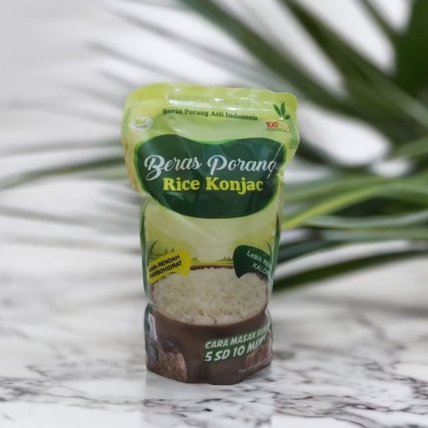 

Beras porang by Aska Waluya beras rendah kalori rice konjac beras diet
