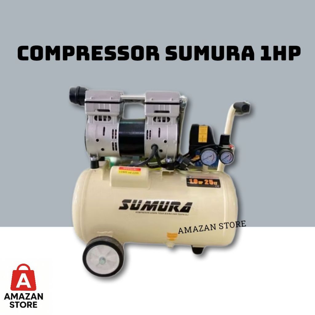 Kompresor Matrix/Sumura Oilless Portable 1HP