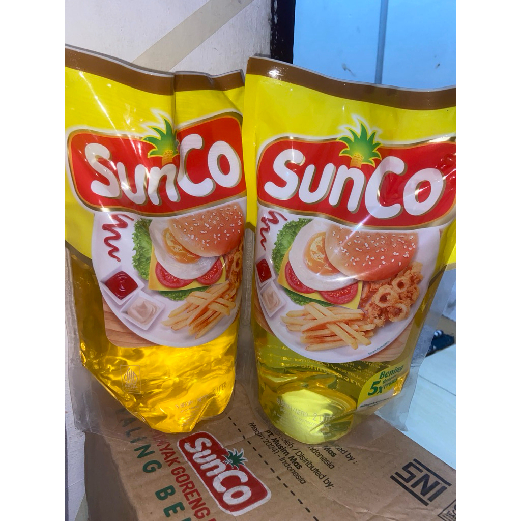 

Minyak goreng Sunco 2L 1dus