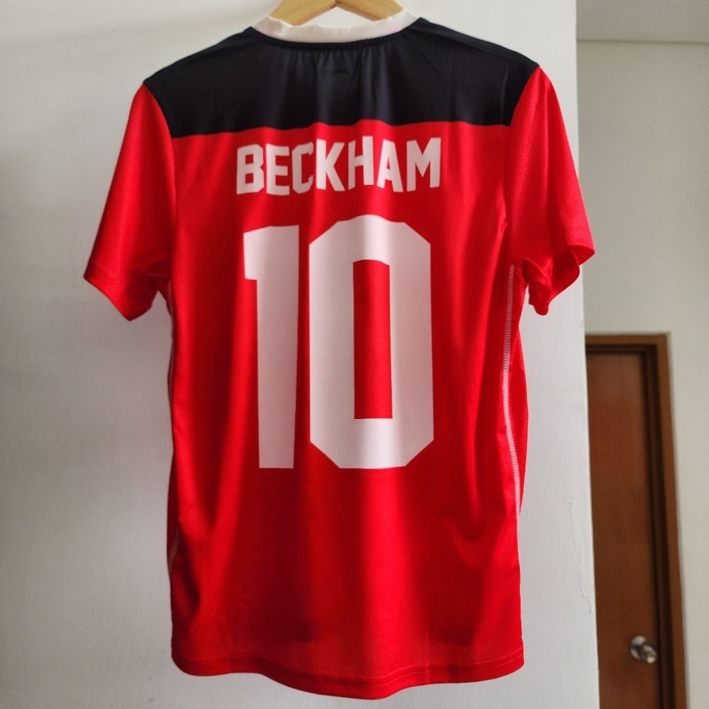 [USED ORIGINAL] Lining Jersey Timnas Indonesia Home Replika 2022 Nomor Punggung 10 Beckham