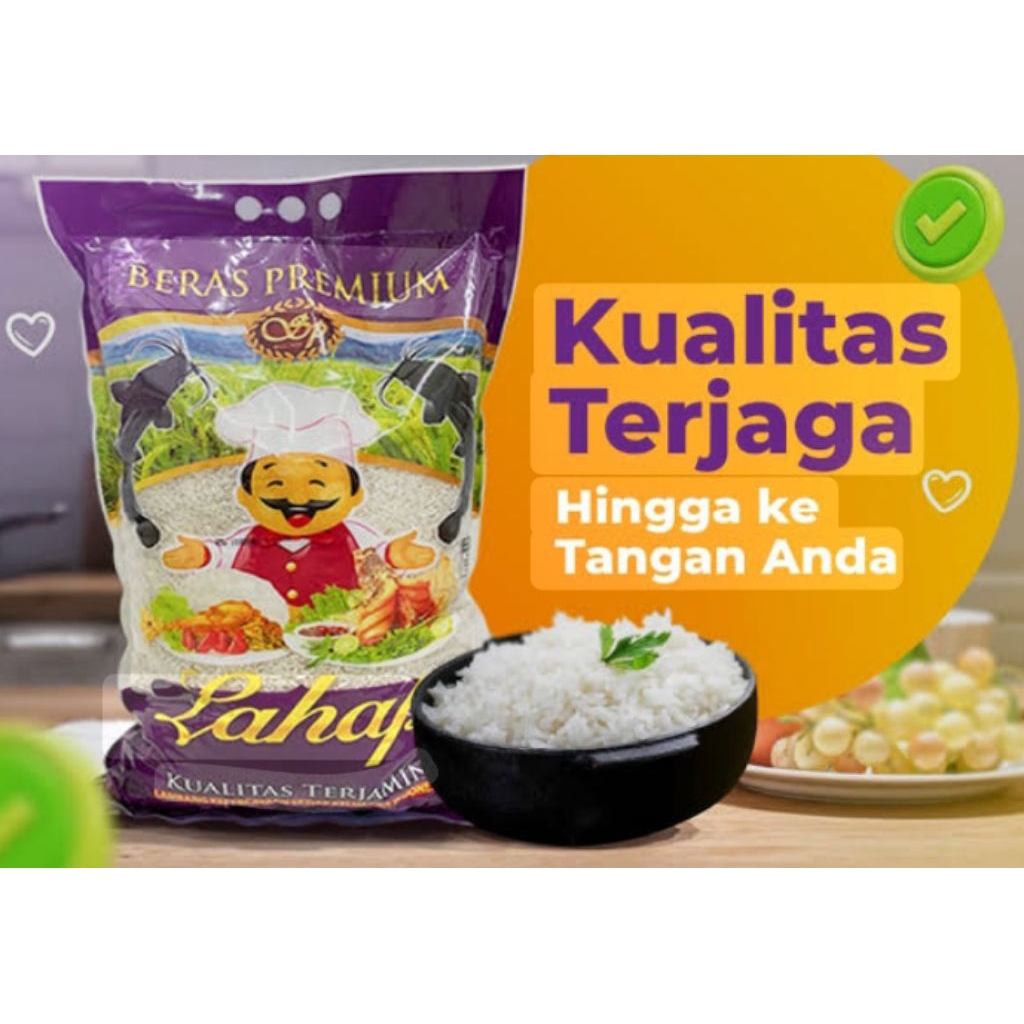 

Beras Lahab 5kg Beras Premium