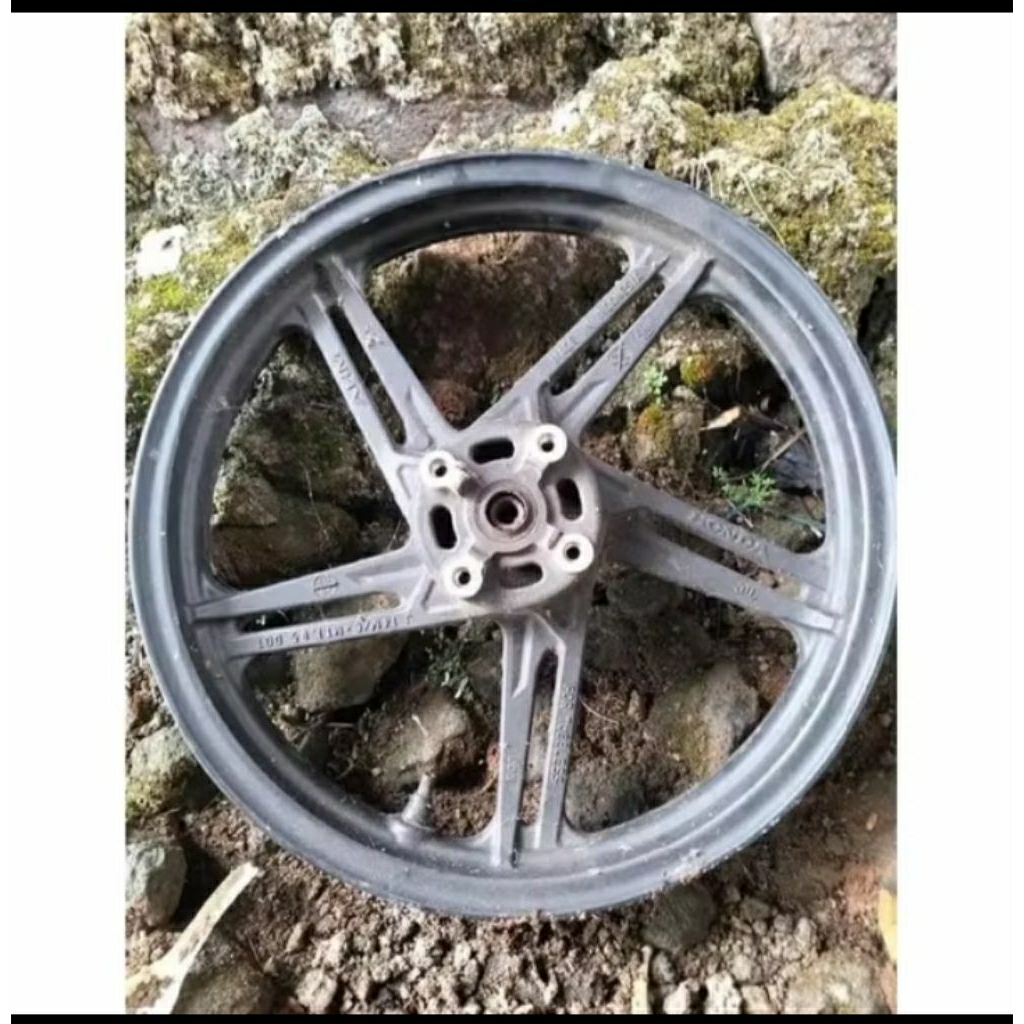 pelk velg depan Honda beat digital 2016 2017 2018 2019 seken original copotan motor