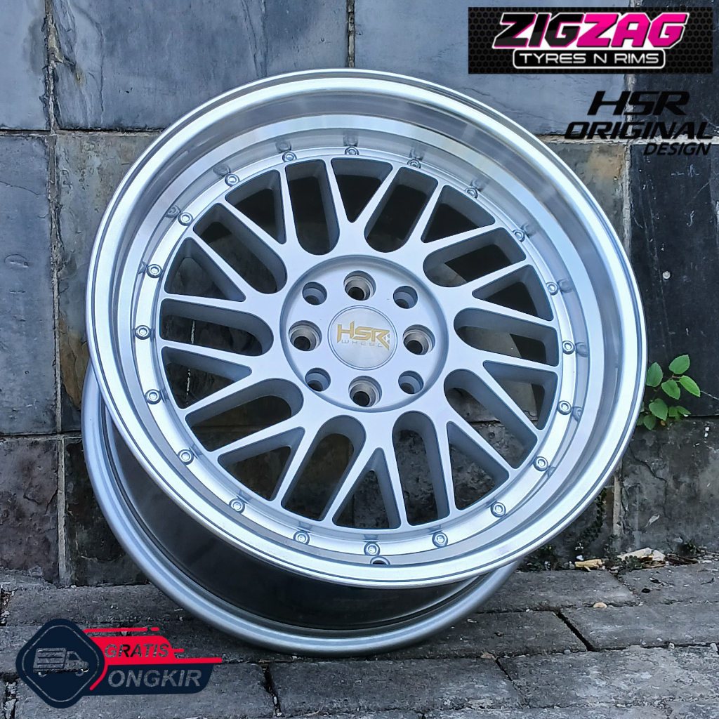 Velg Celong R17 HSR Paddock Hole 4 Untuk Avanza Xenia Raize Rocky Pelek Racing Ring 17