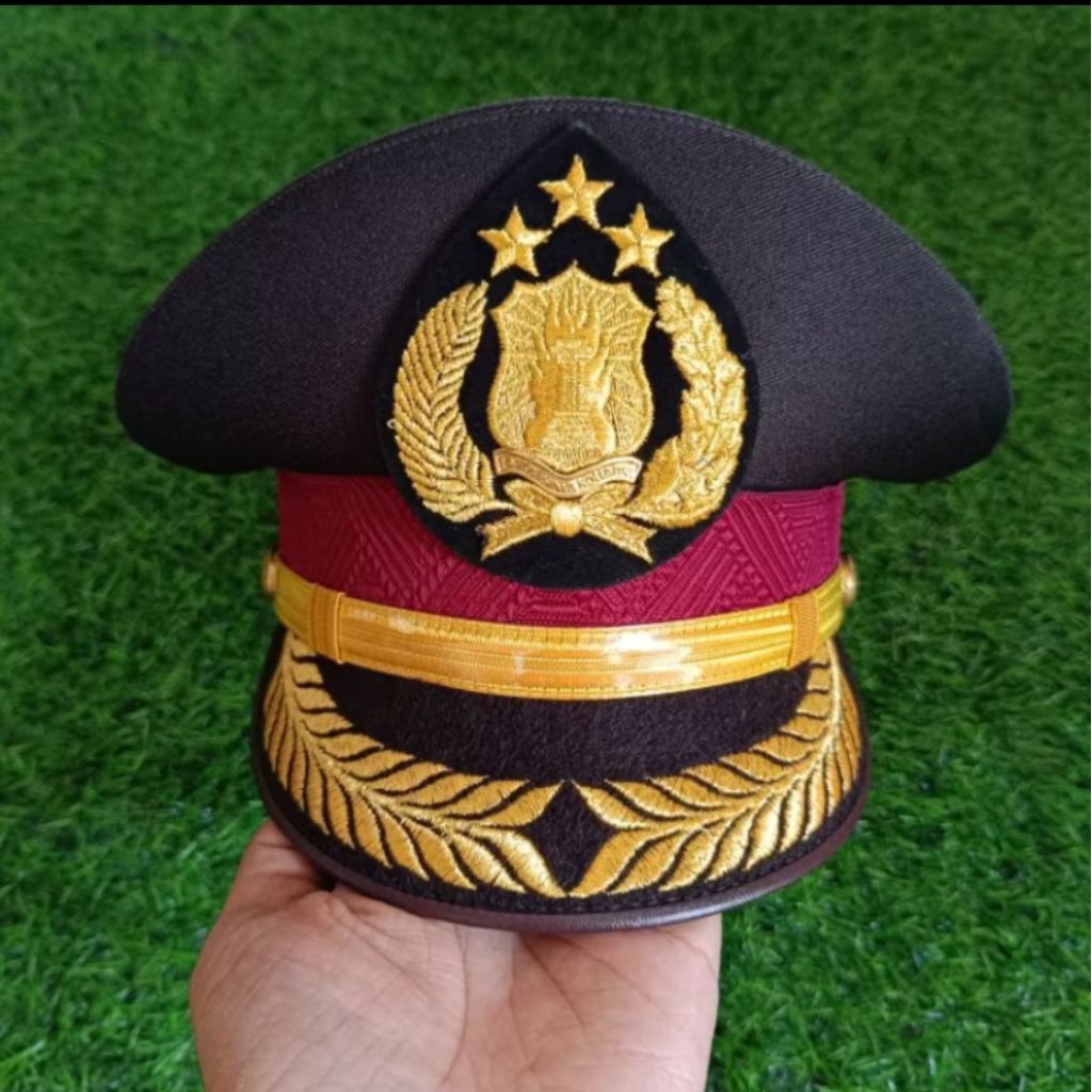 Topi Pet Pdu Pamen Polri Kualitas Terbaik