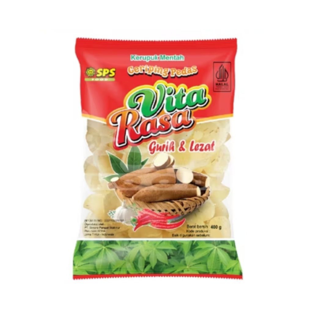 

keripik mentah ceriping vitarasa 200gr