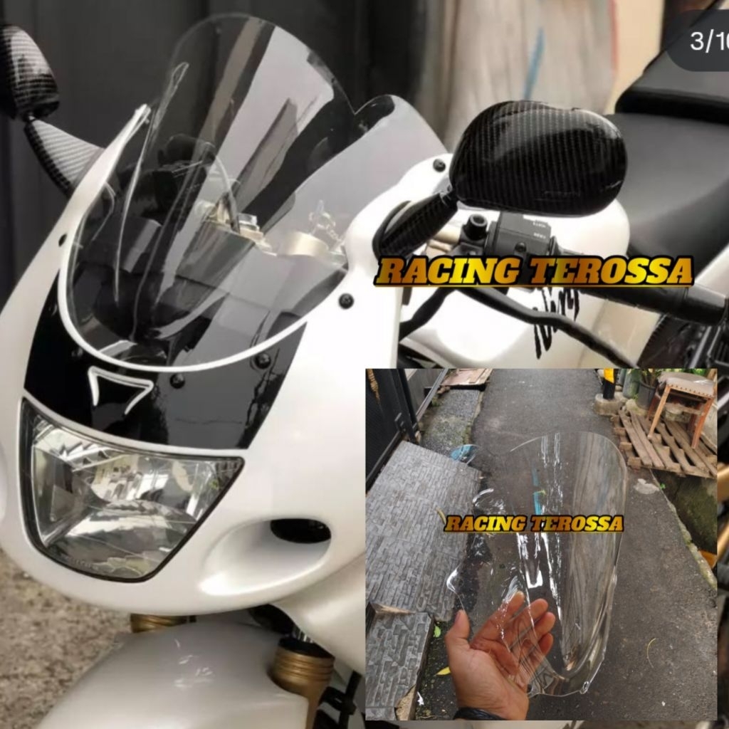 VISOR NINJA RR OLD 150 VISOR JENONG NINJA RR OLD 150 VISOR NINJA RR OLD JENONG