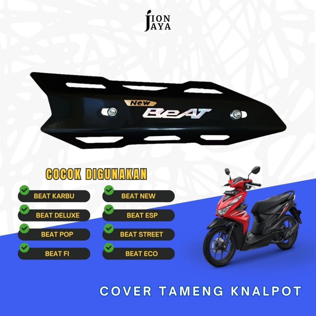 TAMENG KNALPOT NEW BEAT SILVER GRATIS BAUT | TAMENG KNALPOT BEAT ESP | TAMENG BEAT KARBU | TAMENG BE