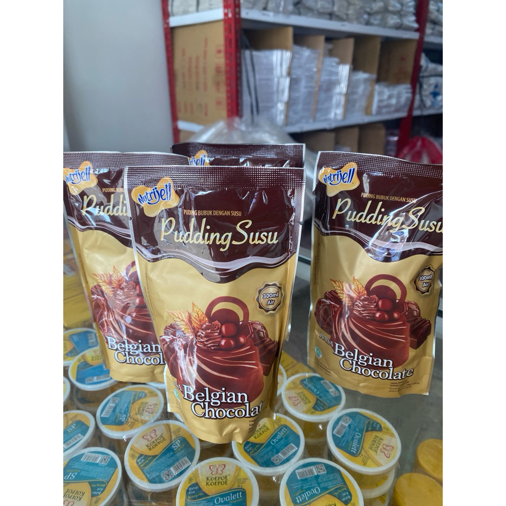 

Pudding Susu Nutrijell (Belgian Chocolate)