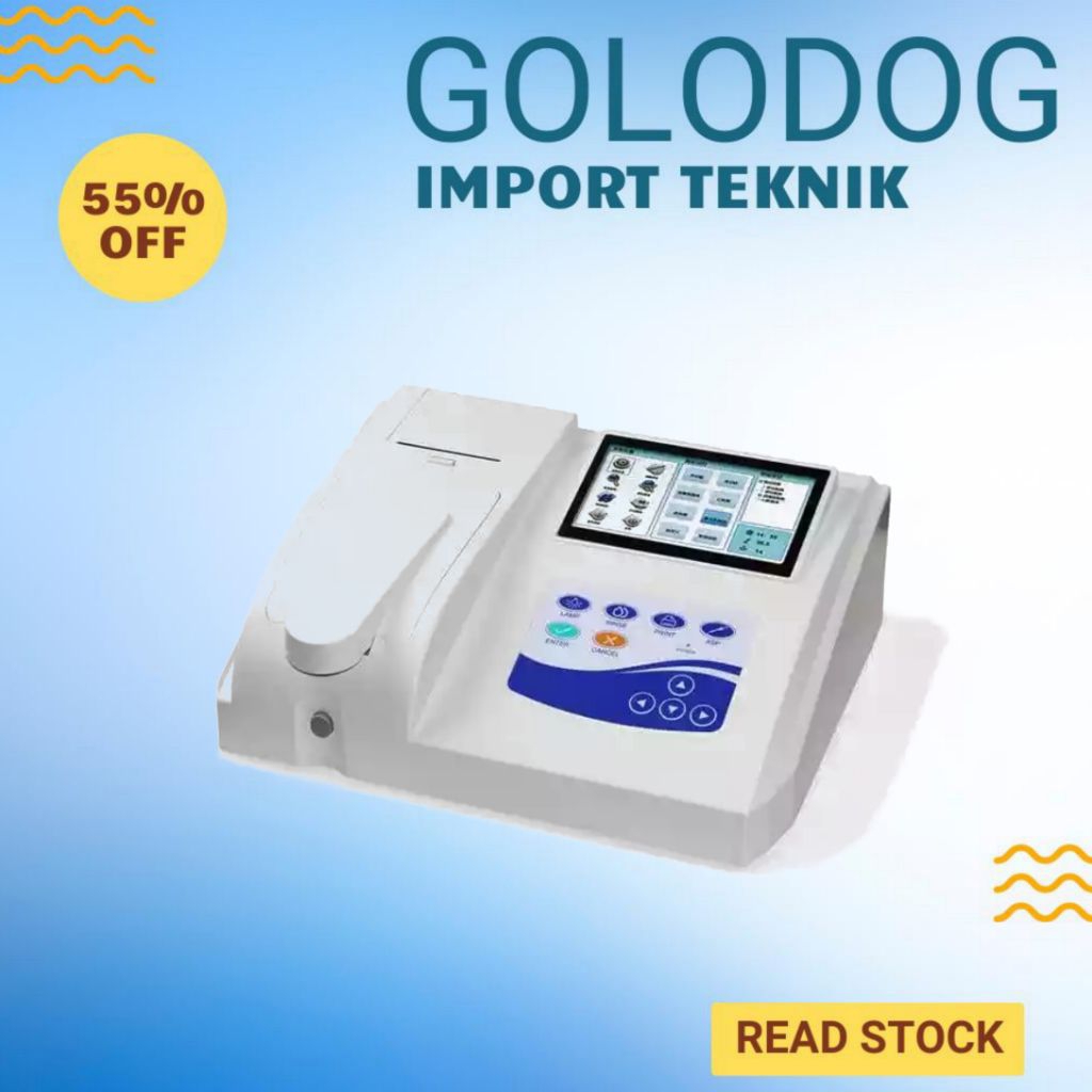 BC300 Semi-auto Biochemistry Analyzer analyzing blood Glucose body flu