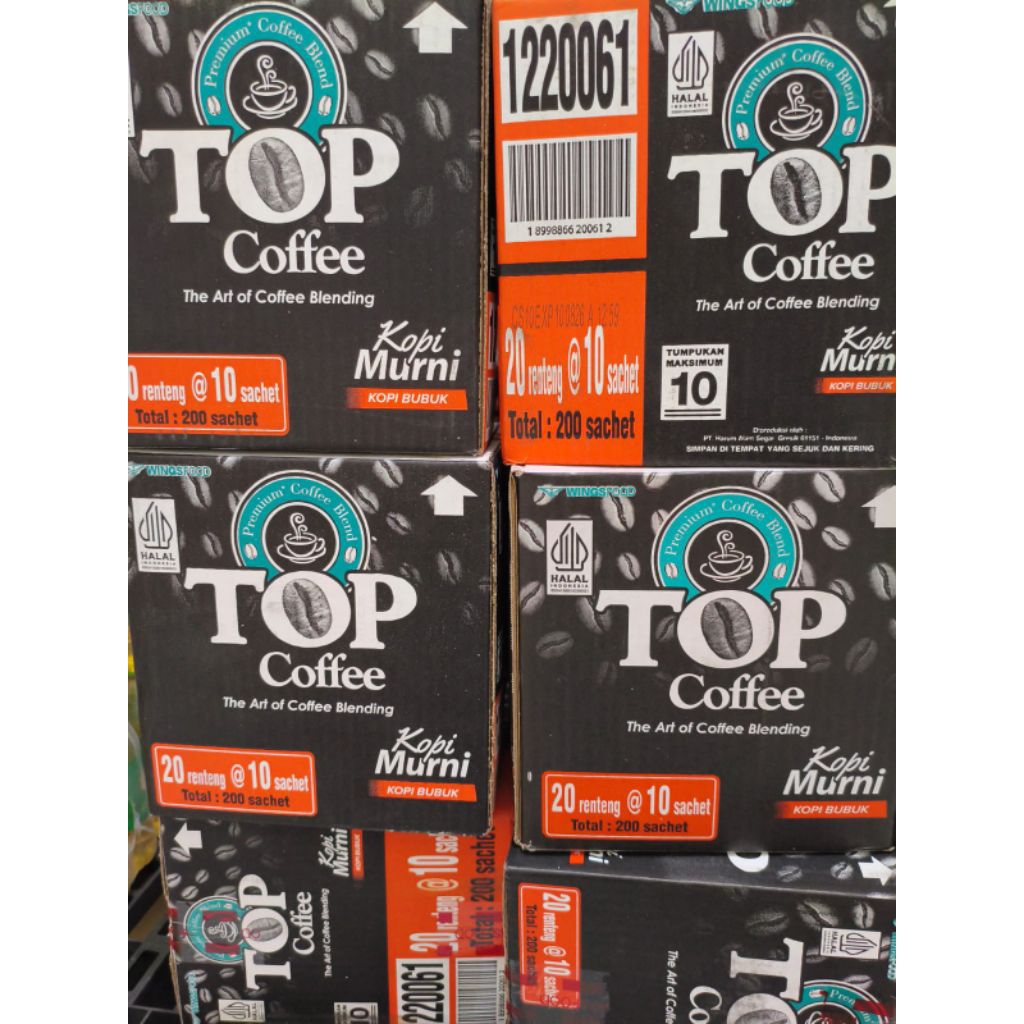 

Top coffee mini hitam 1 dus