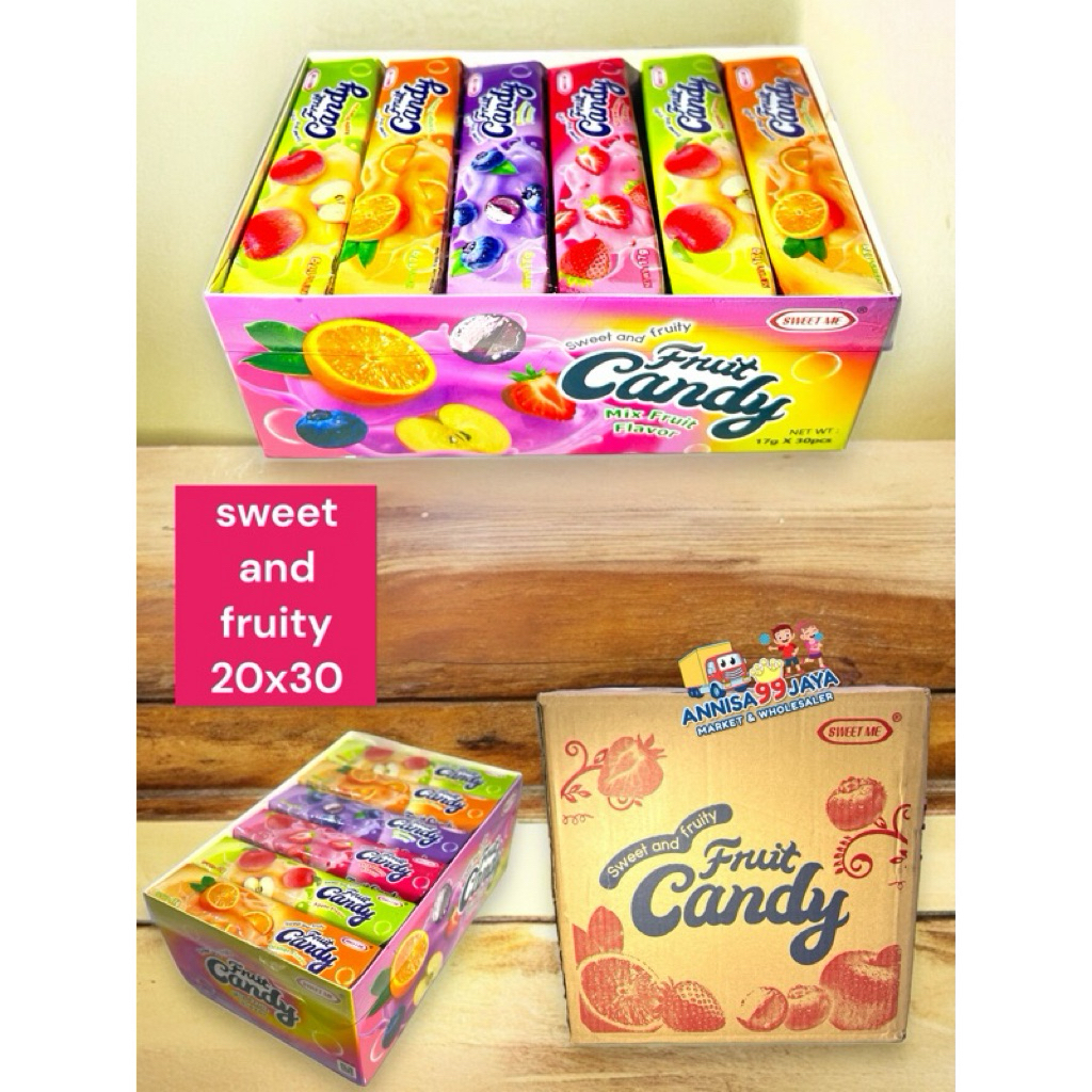 

FRUIT CANDY SUGUS 30PCS