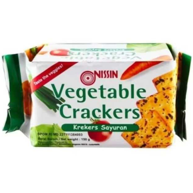 

Nissin Vegetable Crackers 150gr