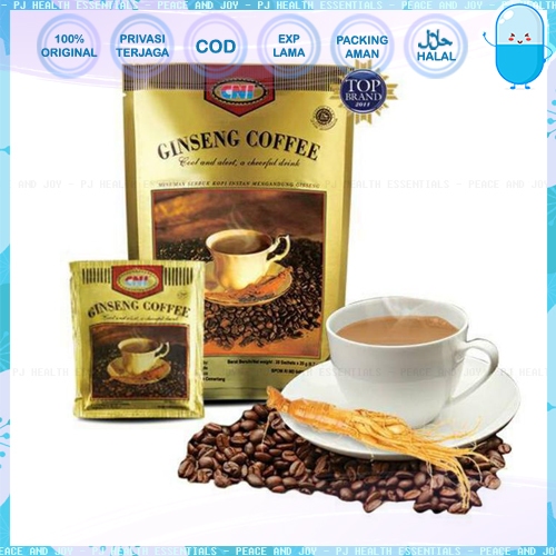 

GINSENG COFFEE CNI ISI 8 SACHET NETTO 160 GR KOPI GINSENG ORIGINAL
