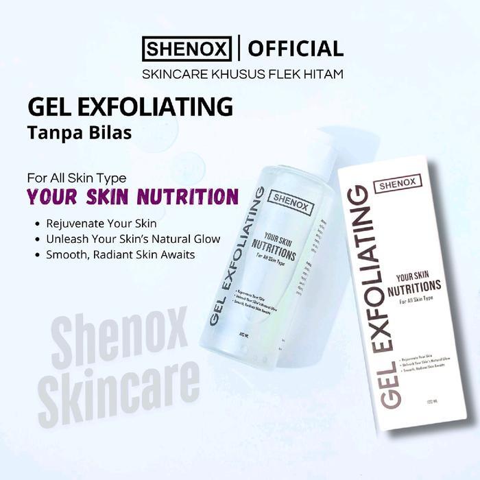 Shenox Gel Exfoliating Toner Flek Hitam Membandel untuk Wajah