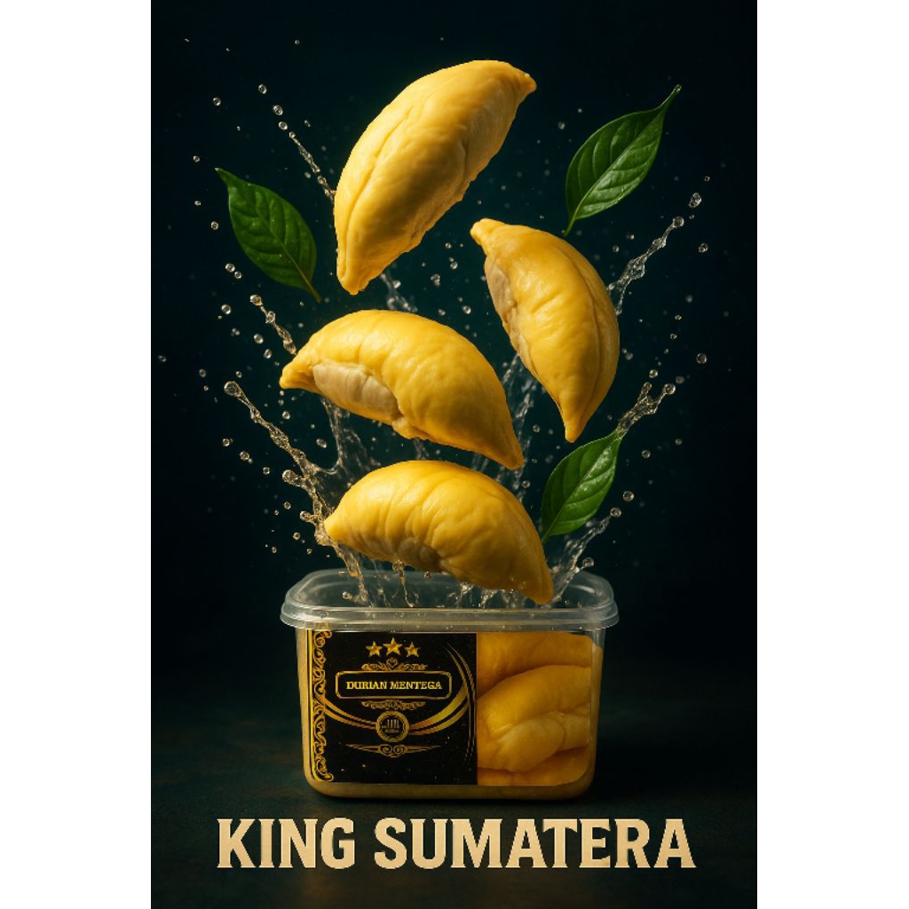 

durian kupas medan super mentega
