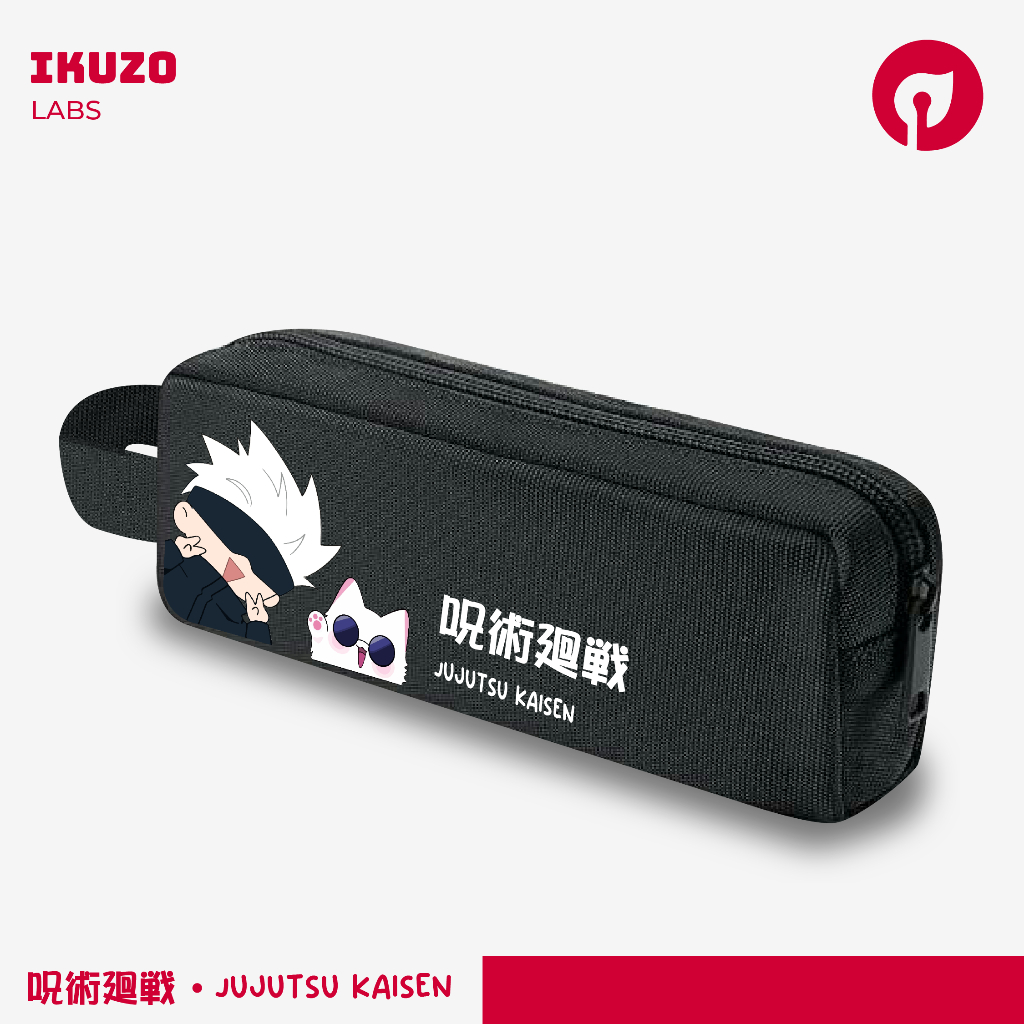

Pencil Case Jujutsu Kaisen Anime Tempat Pensil Pouch Dompet Gojou Totoro Alat Tulis Organizer Ikuzo