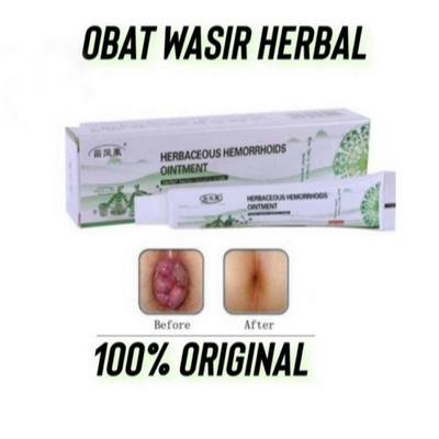 COD Salep Wasir Ambeien Original Herbaceous Hemorrhoids Ointment