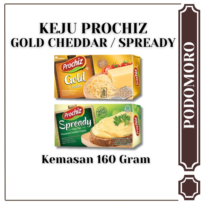 

Keju ProChiz Spready / Gold Cheddar 160g
