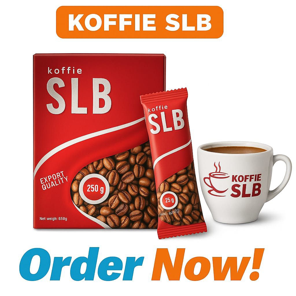 

Koffie Slb Asli original Kopi SLB terjamin 1 box isi 10 Saset