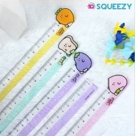

Penggaris 15 Cm Karakter Lucu | Penggaris Squeezy