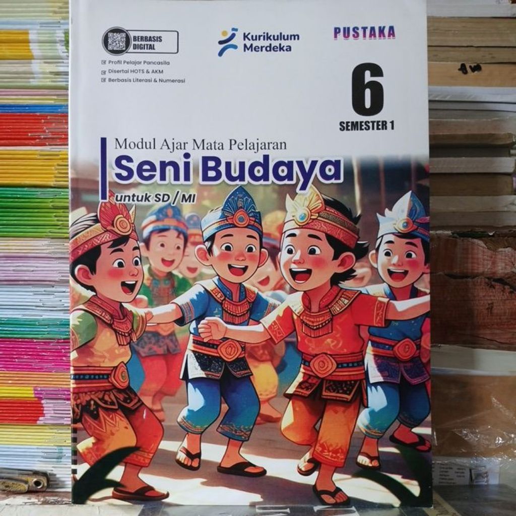 LKS PUSTAKA SENI BUDAYA untuk SD/MI KELAS 6 SEMESTER1 KURIKULUM MERDEKA