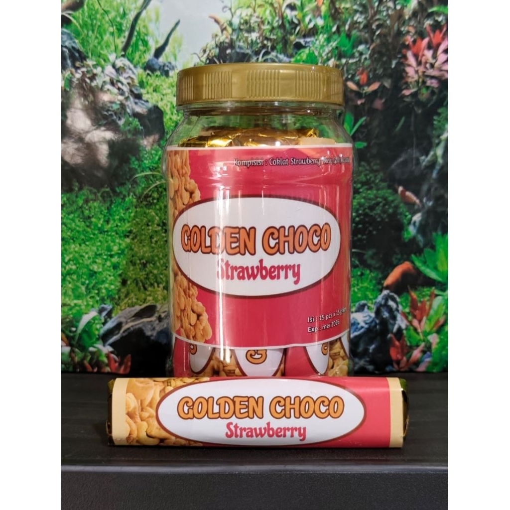 

GOLDEN CHOCO STRAWBERRY TOPLES