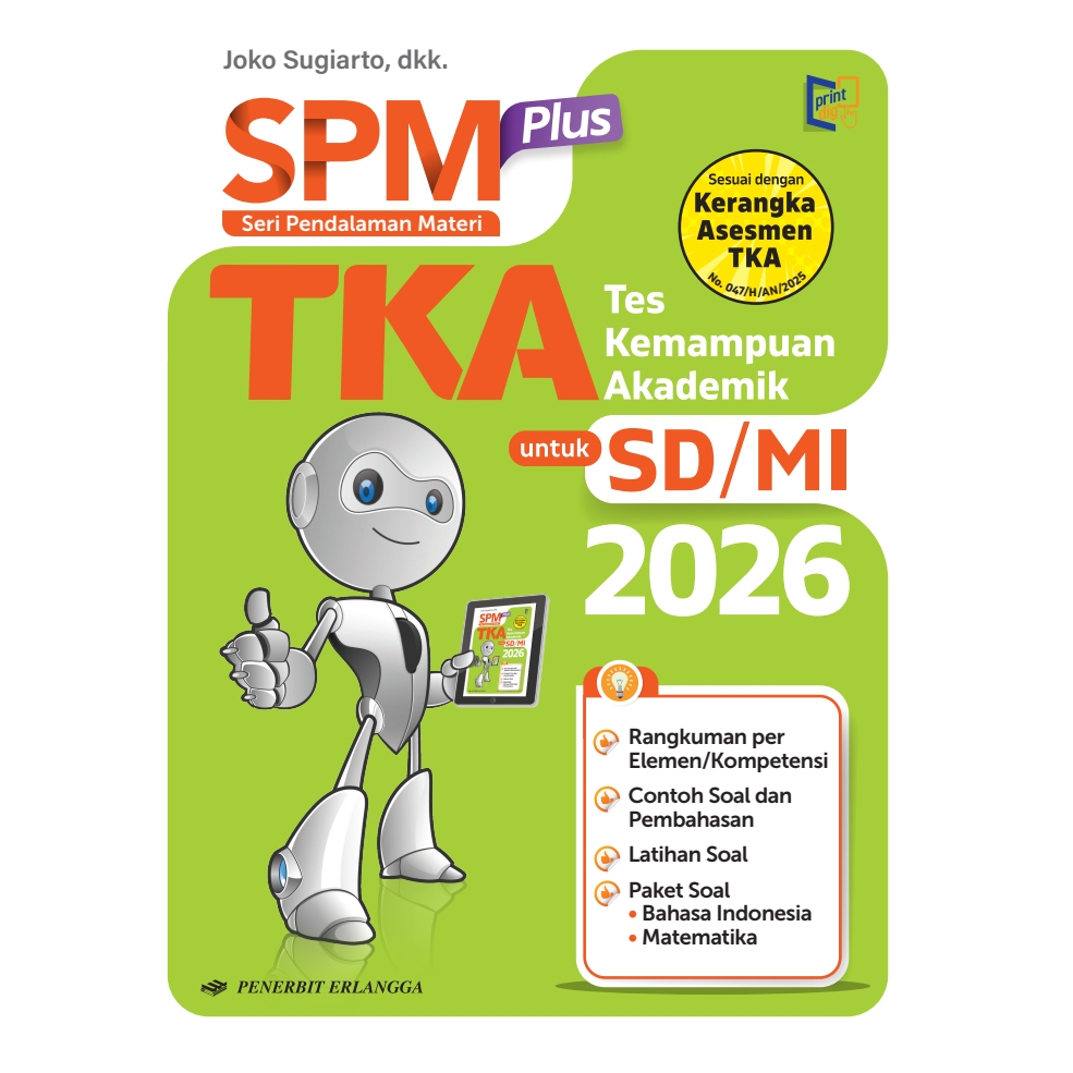 SPM PLUS TKA SD/MI 2026 ERLANGGA