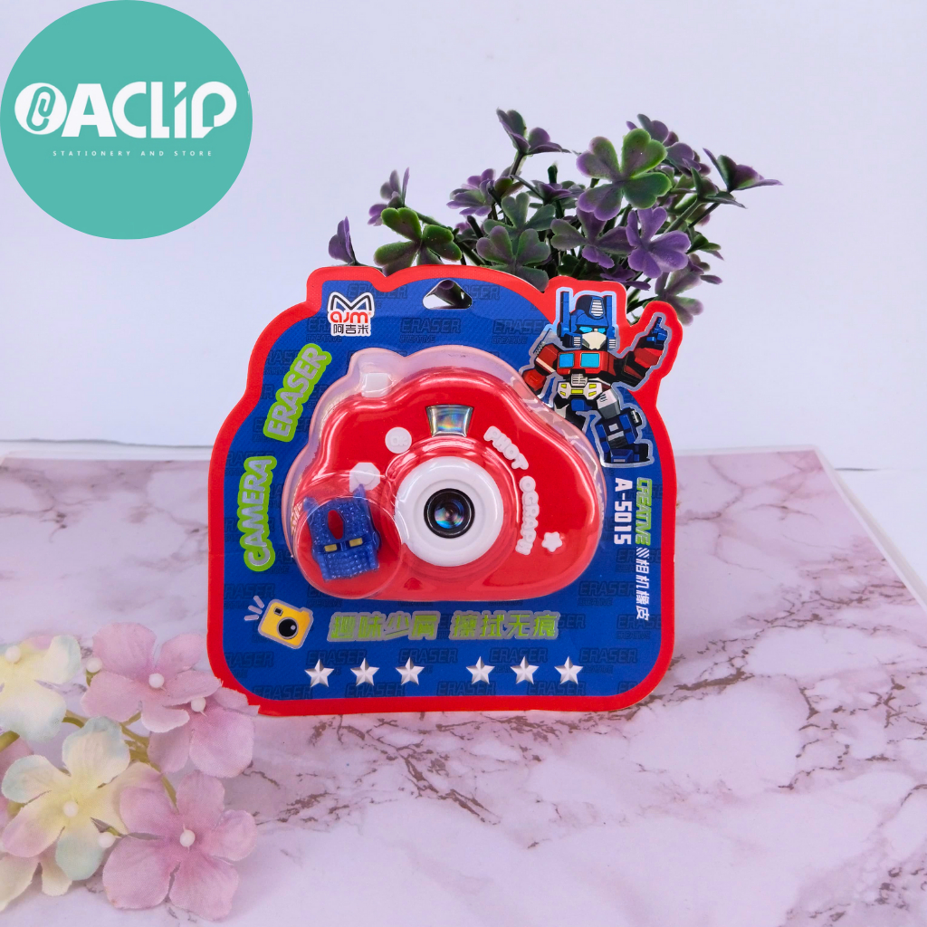 

ERASER CAMERA I PENGHAPUS KARAKTER ALAT KOREKSI PENSIL