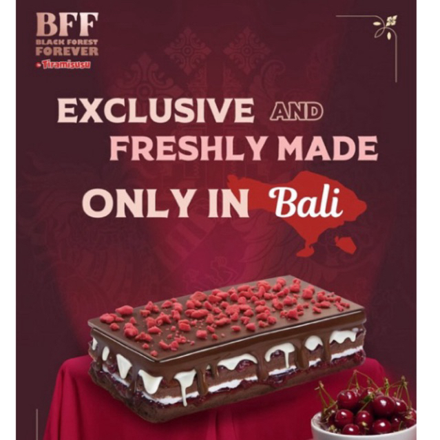 

BFF Chocomory atau blackforest forever by chocomory Bali