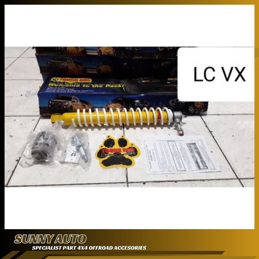 SHOCK STEER STIR SETIR STEERING STABILIZERS 4WAY TOUGH DOG 4WD SUSPENSION SS5001 P S TOYOTA LAND CRU