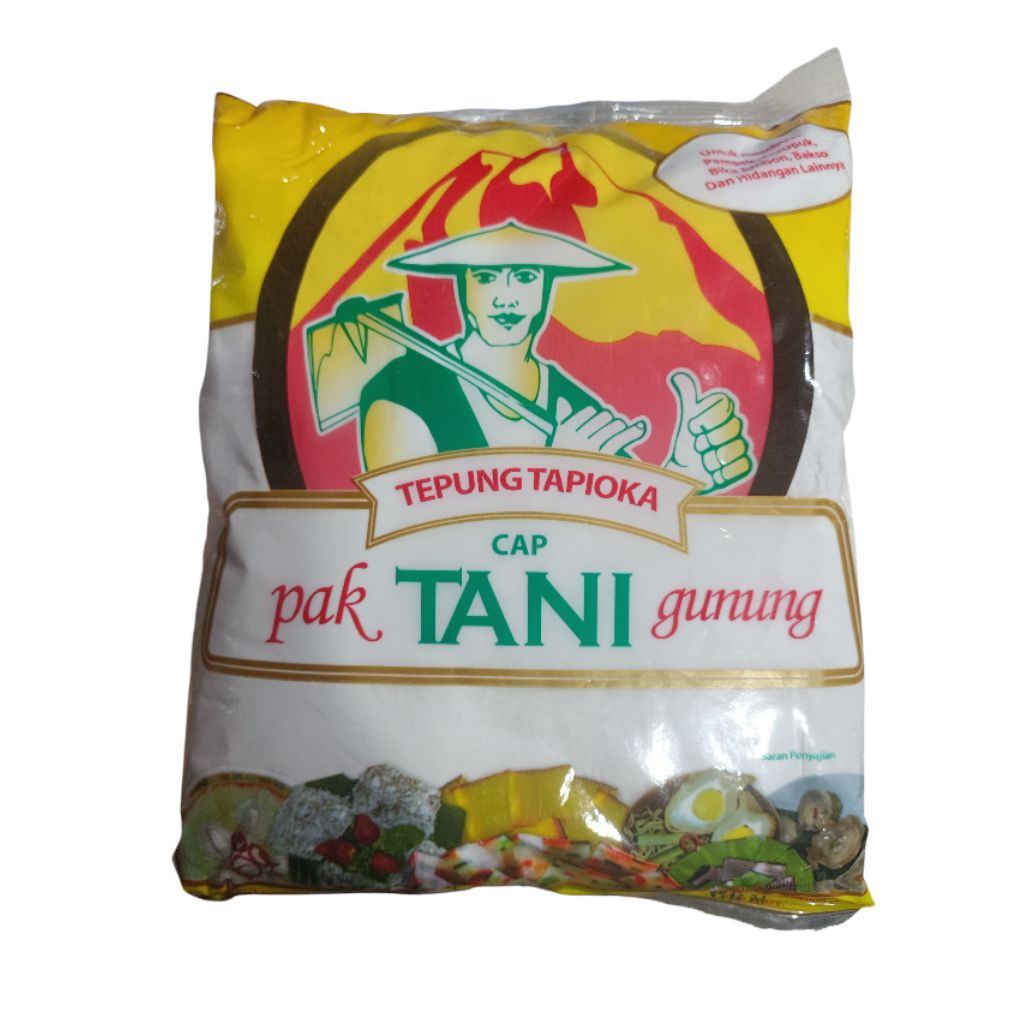 

Tepung Tapioka Cap Pak Tani Gunung Kuning 500gr