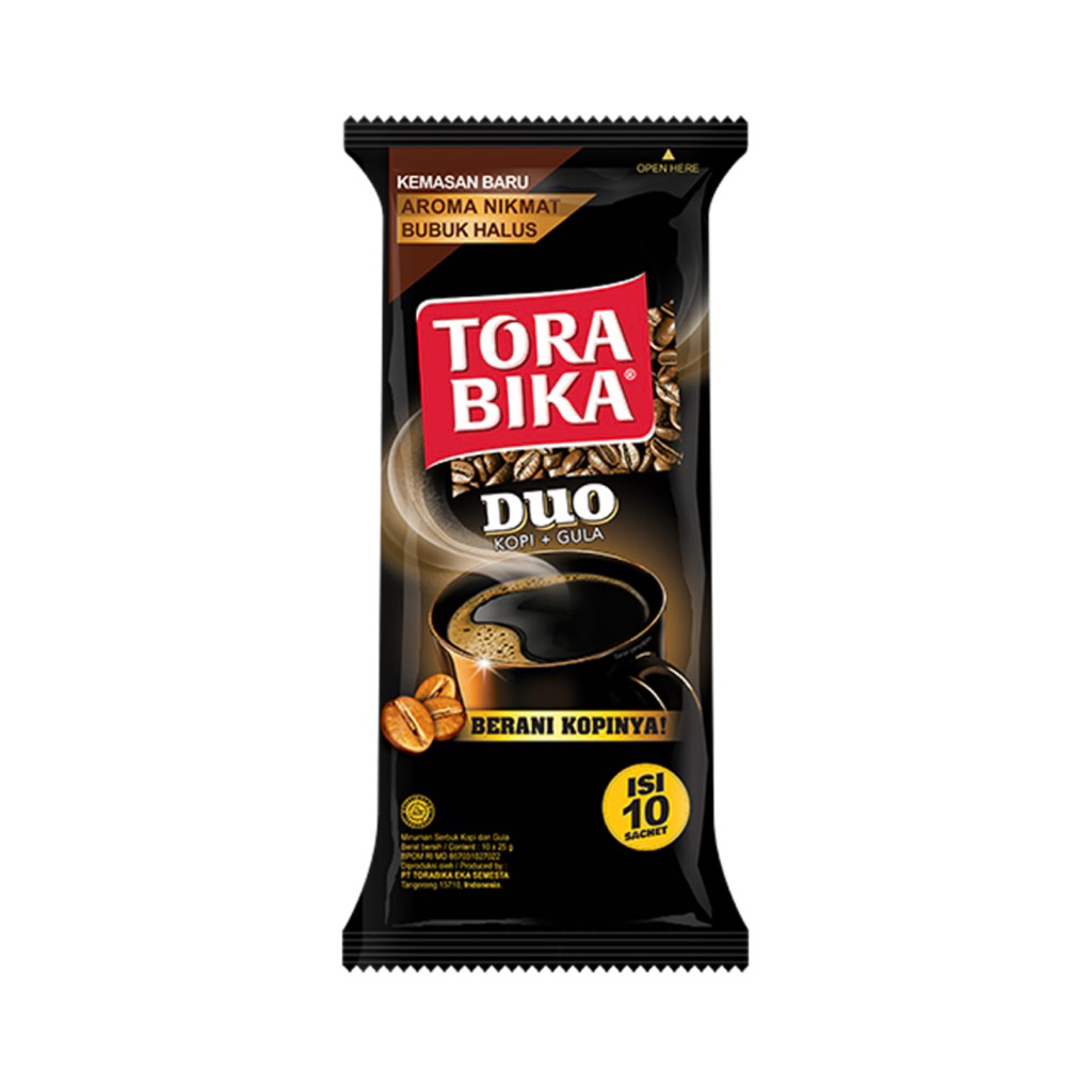 

TORABIKA DUO KOPI INSTAN + GULA SACHET 10x25g