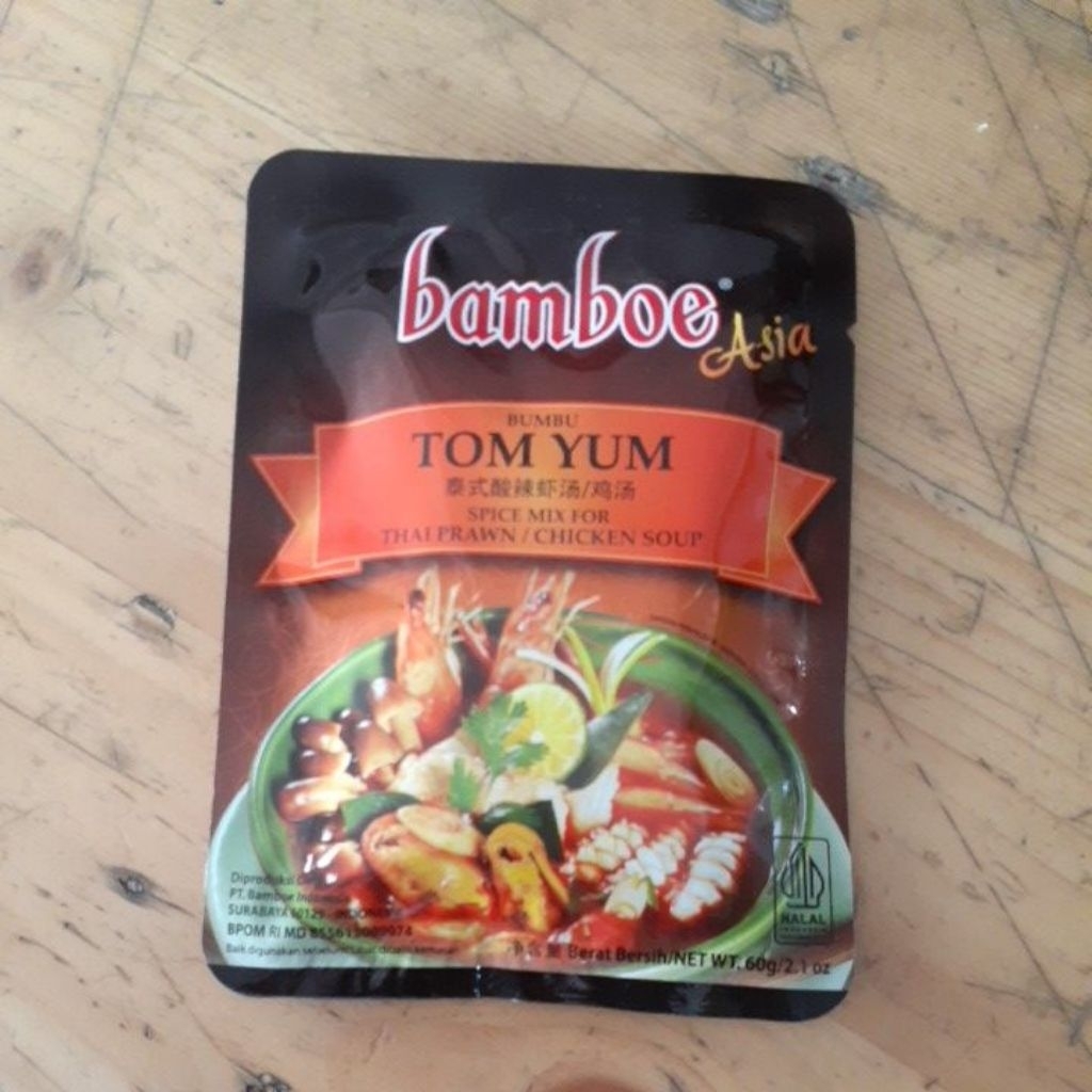 

BAMBOE BUMBU TOM YUM 60GR
