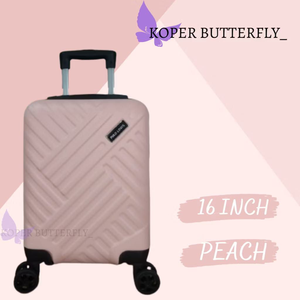 Koper 16 in kabin Pesawat - Koper Tahan Banting - Koper Murah