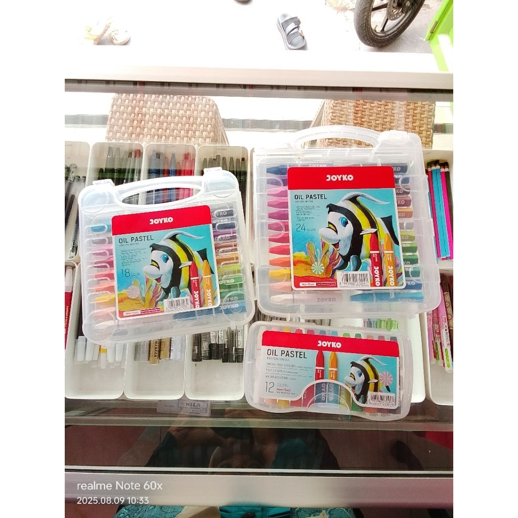 

Crayon Joyko, krayon Joyko,oli pastel, 12,18,24 warna, Pewarna krayon original