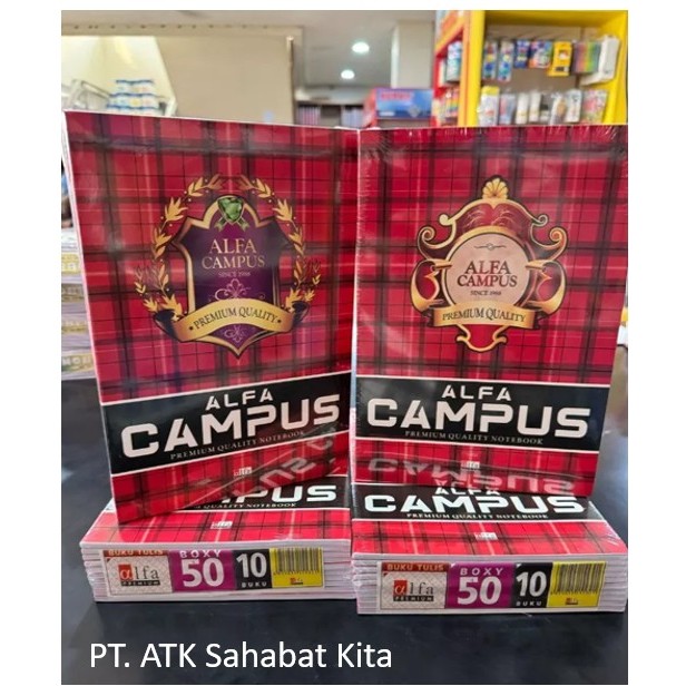 

ALFA CAMPUS 36 LEMBAR / BUKU TULIS / BUKU CAMPUS MURAH