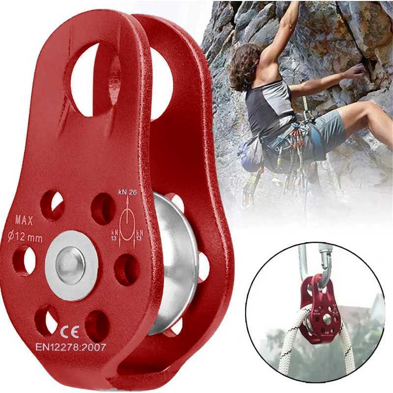 COD Cepat TRAVELY Katrol Kerekan Mini Swivel Pulley Single Wheel / Katrol Sumur Dll Panjat - EN12278