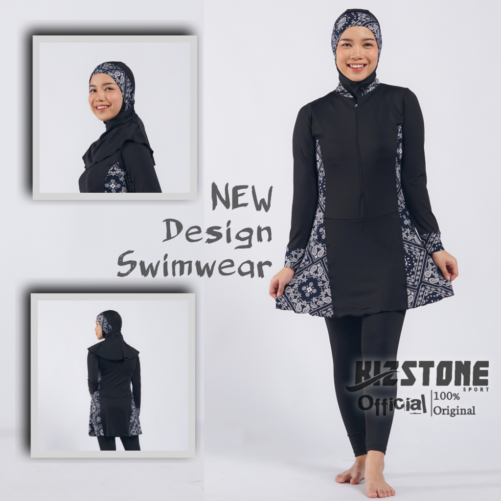 Baju Renang Muslimah | Baju Renang Motif | Baju Renang Wanita